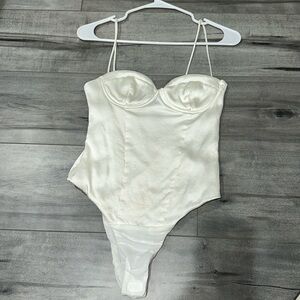 Zara spaghetti strap bodysuit